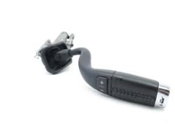 Transmission - Electrical - GM - GM Transmission Shifter Lever with Tow Haul Button,Chrome Ring,Black Leather 