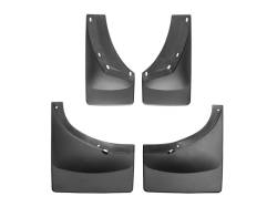 Exteriors Accessories/Necessities - Mud Flaps/Splash Guards - WeatherTech - WeatherTech Mud Flap  Front & Rear For Dually No Drill Laser Fit (2007.5-2014)