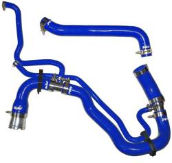 Cooling System - Hoses, Hose Kits, Pipes & Clamps - PPE - PPE Performance Silicone Upper and Lower Coolant Hose Kit Blue (2011-2016)