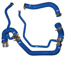 Cooling System - Hoses, Hose Kits, Pipes & Clamps - PPE - PPE Performance Silicone Upper and Lower Coolant Hose Kit, Blue (2006-2010)