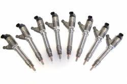 Updated Stock Injectors - Remanufactured - BOSCH - 2006-2007 OEM Genuine BOSCH® Reman LBZ Fuel Injectors