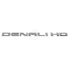 GM OEM "GMC" Denali HD Emblem (2001-2018)