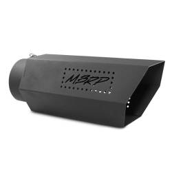 MBRP Universal 6" Hex Tip 5" ID inlet 16" length (Black No/Logo)