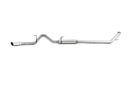 Exhaust Systems - 4" Systems - MBRP - MBRP Dodge/Cummins 4" Turbo Back, Single Side (4WD only), Aluminized (2003-2004)