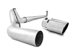 Exhaust Systems - 5" Systems - MBRP - MBRP Dodge/Cummins 5" Turbo Back, Single Side Exit, T409 (2003-2004)