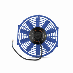 Cooling System - Cooling Fans & Fan Parts - Mishimoto - Mishimoto Slim Electric Fan 12" Blue (Universal)