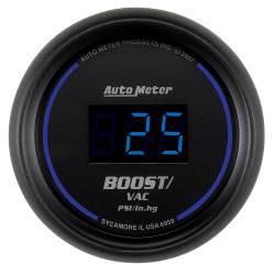 Gauges & Pods - Gauges - Auto Meter - Auto Meter Colbolt Digital Series, 2-1/16" Boost/Vacuum, 30 IN HG/30 PSI (Universal)