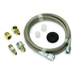 Auto Meter - Auto Meter Braided Stainless Steel Line, #3 DIA., 6FT.Lgnth, -3AN AND 1/8" NPTF Fittings (Universal)