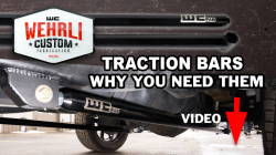 Wehrli Custom Fabrication - Wehrli Custom Fab 2011-2019 Duramax 68" Traction Bar Kit (ECLB, CCLB) - Image 8