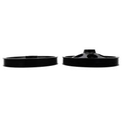 Wehrli Custom Fabrication - Wehrli Custom Fab Duramax Billet CP3 Pulley Shallow Offset Anodized Black - Image 3