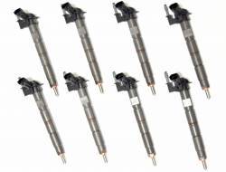 Injectors - OEM Updated Stock Injectors - Ford/Powerstroke - 6.7L Ford OEM Genuine BOSCH Reman Fuel Injectors (2015-2019)