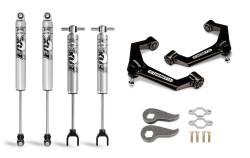 Suspension - Springs/Traction Bars/Air Kits - Cognito MotorSports - Cognito 3-Inch Performance Leveling Kit with Fox PS 2.0 IFP Shocks for (11-19) Silverado/Sierra 2500/3500 2WD/4WD