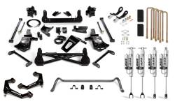 Suspension - Springs/Traction Bars/Air Kits - Cognito MotorSports - Cognito 7-Inch Performance Lift Kit with Fox PSRR 2.0 for 2011-2019 Silverado/Sierra 2500/3500 2WD/4WD