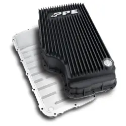PPE - PPE HEAVY DUTY CAST ALUMINUM DEEP TRANSMISSION PAN-Raw (20-22) FORD 6.7L POWERSTROKE - Image 3