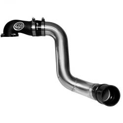 2003-2007 Ford Powerstoke 6.0 - Air Intakes - S&B - S&B POWERSTROKE INTAKE ELBOW /COLD SIDE IC PIPE & BOOTS (2003-2004)