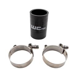 Uncategorized - Wehrli Custom Fabrication - 2" ID x 3.5" Long Silicone Boot and Clamp Kit***