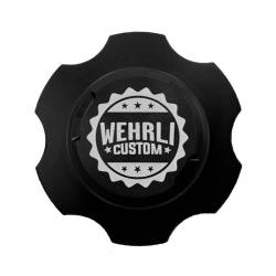 Wehrli Custom Fabrication - 2001-2023 GM Billet Aluminum Oil Fill Cap, Black Anodized - Image 3