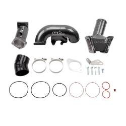 Wehrli Custom Fabrication - 2007.5-2010 LMM Duramax High Flow 3" Y-Bridge Kit - Image 2