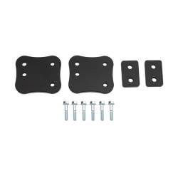 Exteriors Accessories/Necessities - Parts-Handles/Latches/Misc. - Wehrli Custom Fabrication - 2011-2014 Chevrolet 2500/3500HD Truck 3/8 in. Front Bumper Spacer Kit