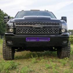 Wehrli Custom Fabrication - 2011-2014 Chevrolet Silverado 2500/3500HD Lower Valance Filler Panel without Tow Hook Cutouts - Image 2