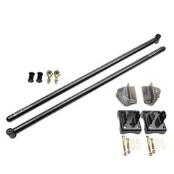 Suspension - Springs/Traction Bars/Air Kits - Wehrli Custom Fabrication - 2011-2022 6.7L Ford Power Stroke 60" Traction Bar Kit (CCSB/SCSB)