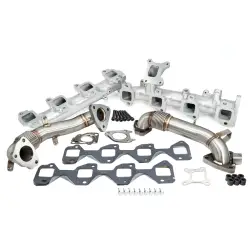 PPE - PPE 116112500 Duramax L5P High-Flow Exhaust Manifolds With Up-Pipes (2017-2023) - Image 2
