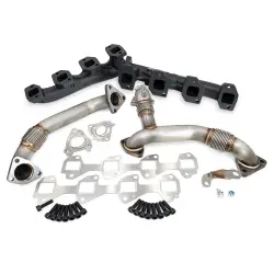 PPE - PPE 116112500 Duramax L5P High-Flow Exhaust Manifolds With Up-Pipes (2017-2023) - Image 3
