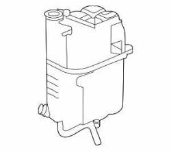 Cooling System - Radiators, Tanks, Reservoirs &  Parts - GM - GM OEM L5P Coolant Reservoir Tank (2020-2023)