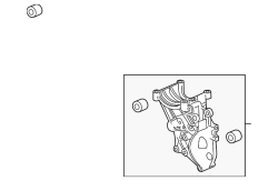 GM - GM OEM L5P  Power Steering Pump and  Air Conditioning Compressor Bracket (2017-2019) - Image 2