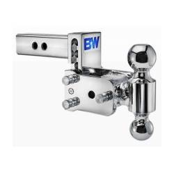 B & W Hitches - B&W Tow & Stow (2")  3" Drop or 3.5" Rise, Dual Ball 2" x 2 5/16" Hitch (Universal) - Image 2