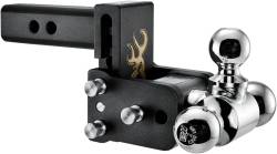 B & W Hitches - B&W Tow & Stow (2") 3" Drop or 3.5" Rise, Triple Ball,1-7/8" x  2" x 2 5/16" Hitch (Universal) - Image 3