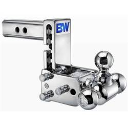 B & W Hitches - B&W Tow & Stow (2")  5" Drop or 5.5" Rise, Triple Ball,1-7/8" x 2" x 2 5/16" Hitch (Universal) - Image 2