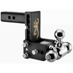 B & W Hitches - B&W Tow & Stow (2")  5" Drop or 5.5" Rise, Triple Ball,1-7/8" x 2" x 2 5/16" Hitch (Universal) - Image 3