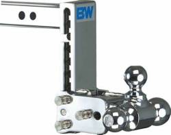 B & W Hitches - B&W Tow & Stow (2")  7" Drop or 7.5" Rise, Triple Ball,1-7/8" x 2" x 2 5/16" Hitch (Universal) - Image 2