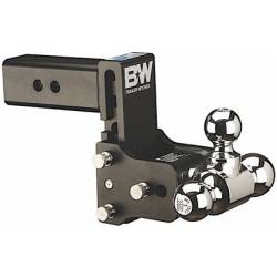 2007.5-2010 LMM VIN Code 6 - Hitches/Receivers - B & W Hitches - B&W Tow & Stow (2.5") 5" Drop or 4.5" Rise, Triple Ball, 1-7/8" x 2" x 2 5/16" Hitch (Universal)***