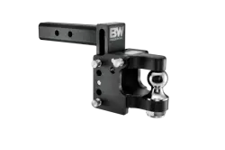B & W Hitches - B&W Tow and Stow Pintle Hitch 2.5" Shank 2" Ball, 8.5" Drop 4.5" Rise (Universal) - Image 2