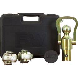 2007.5-2010 LMM VIN Code 6 - Hitches/Receivers - B & W Hitches - B&W Hitch Gooseneck OEM Ball and Chain Safety Kit (Fits GM/Ford/Nissan with Factory Puck System)