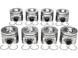 Mahle Original 6.4L Powerstroke Piston with Rings Std.Full Set (2008-2010)