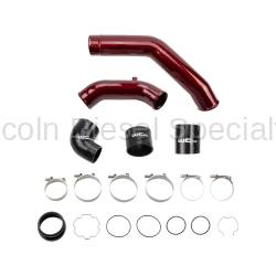 Wehrli Custom Fab, 6.7L Powerstroke,  High Flow Intercooler Pipe Kit (2017-2025)