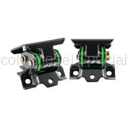 PPE GM 6.6L Duramax Engine Mount Kit with Silicone Bushings-Green (2011-2016)