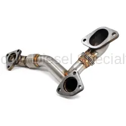 PPE - PPE Replacement LMM Up-Pipe (Passenger Side) for PPE Exhaust Manifold (2007.5-2010) - Image 2