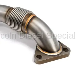 PPE - PPE Replacement LMM Up-Pipe (Passenger Side) for PPE Exhaust Manifold (2007.5-2010) - Image 3