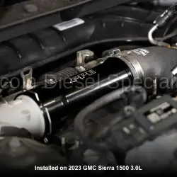 PPE - PPE Turbo Resonator Delete, Black Finish, Duramax 3.0L, LM2/LZO (2020-2026) - Image 3