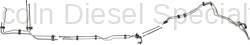 DORMAN Stainless Steel Fuel Line Kit (2001-2007)