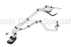 Front Fuel Feed and Return Hose